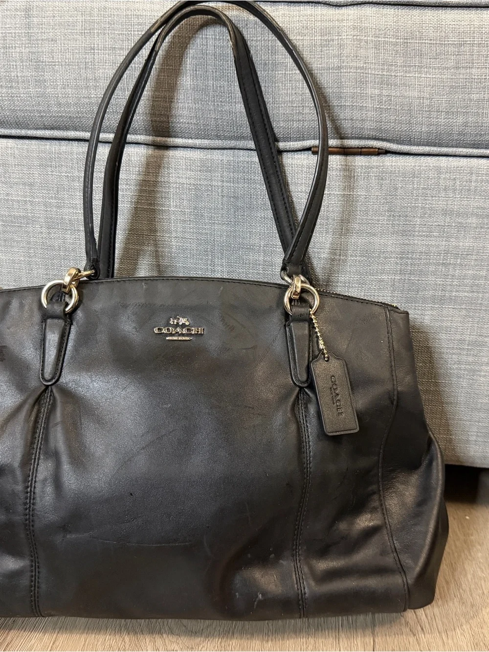 Coach soft black